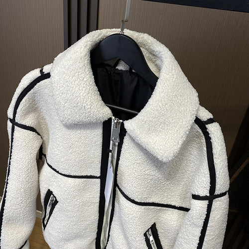 Modern Fleece Zip-Up Jacket