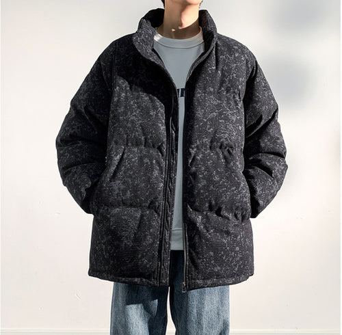 Oversized Viral Puffer schwarz