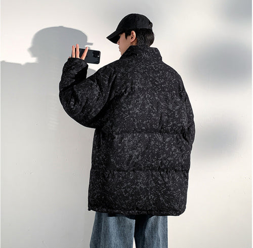 Oversized Viral Puffer schwarz