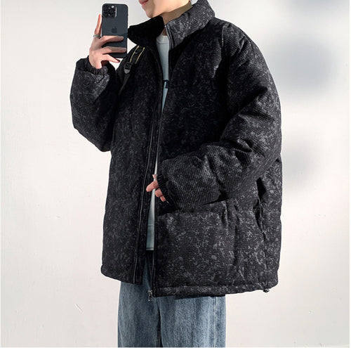 Oversized Viral Puffer schwarz