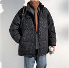 Oversized Viral Puffer schwarz